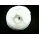 figurine fillette au chat en biscuit