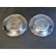 Pair of decanters silver 800