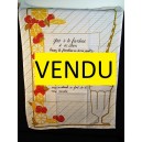 Kitchen towel vintage recipe