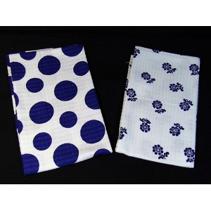 set of 2 vintage tea towels