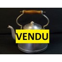 Old kettle in pure aluminum brand T