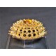 Vintage fantasy brooch shape sea urchin