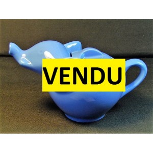 Earthenware teapot Blue Elephant