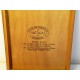 Vintage wooden cigar box brand Partagas