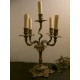 candélabre en bronze