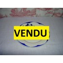 Digoin savory dinner plate earthenware model Corsica