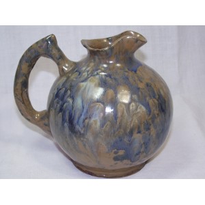 Stoneware pitcher circa 1950 stamped Reflex