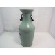 Vase chinois ancien en céramique glaçure céladon