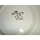 Plat faïence de Quimper signé HB