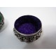 Small low-grade silver jewelry box, ethnic work