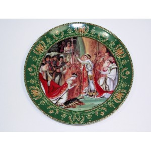 Assiette collection Sacre de Napoléon par Boulmé édition D'Arceau-Limoges 1985 Assiette collection Sacre de Napoléon par Boulmé édition D'Arceau-Limoges 1985