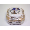Candy box in Limoges porcelain communion souvenir