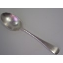 Small solid silver coffee/dessert spoon