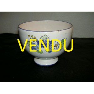 Bol c&eacute;ramique ancienne sign&eacute;e