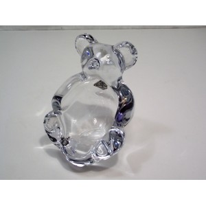 Vide-poche cristal de Vannes forme d'ours