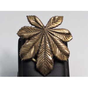 Clip/pince à foulard en métal ancien art nouveau