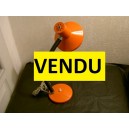 Lampe de bureau vintage orange