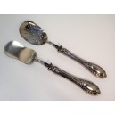 Pair of cutlery in sterling silver