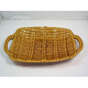 Carved wooden painting signed CLEAL