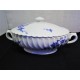 Légumier/soupière porcelaine Limoges Haviland torse cerisier bleu