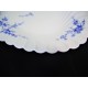Oval Limoges Haviland porcelain meat dish blue cherry torso