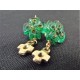 Pair of earrings signed Jacky de G Paris