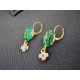 Pair of earrings signed Jacky de G Paris