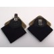 Pair of old shoe buckle clips