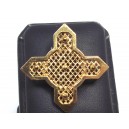 Gold-plated magnetic Northern Cross medal/pendant