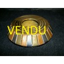 Cendrier m&eacute;tal de style art d&eacute;co