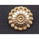 Small old gold-plated brooch