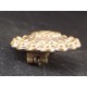 Small old gold-plated brooch