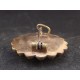 Small old gold-plated brooch