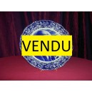 Flat porcelain Delft Boch Brothers-The louvière