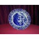 Plat en porcelaine de Delft des Frères Boch