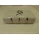 Limoges porcelain candy box, communion souvenir