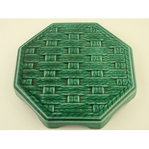 Digoin vintage slip ceramic trivet