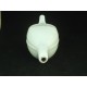 Sick duck bottle in opaque porcelain from Gien