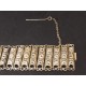Bracelet ancien en argent filigrane travail ethnique
