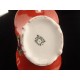 Panier vide-poche ou bouquetière en porcelaine La Seynie AF Limoges