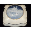Boîte bonbonnière signée Camille Tharaud angelots art nouveau