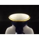Antique baluster vase Camille Tharaud Limoges oven blue/cobalt gold decoration