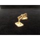 Pair of vintage Murat gold-plated cufflinks