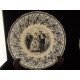 Jules Vieillard Bordeaux series of 7 talking plates the beautiful days of life