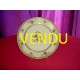 Assiette porcelaine de Limoges Leclair