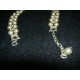 Collier ras de cou en perle fermoir argent
