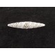 Broche ancienne art déco strass