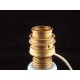Blue opaline lamp base Chatard
