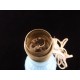 Blue opaline lamp base Chatard