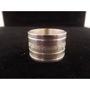 Christofle napkin ring in silver-plated metal, Villeroy model